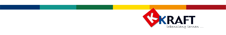 Regenbogen mit KRAFT-Logo